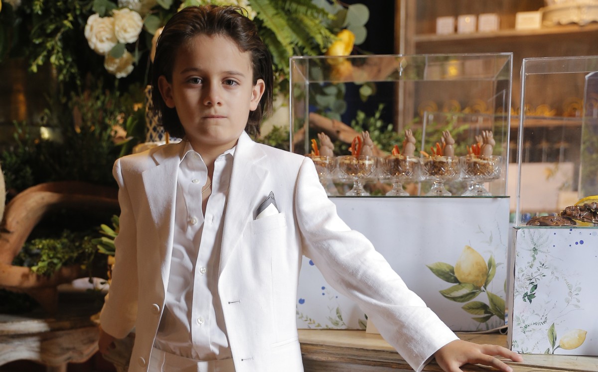 Bruno fue consentido por sus familiares. FOTO: DANIEL SALDÍVAR
