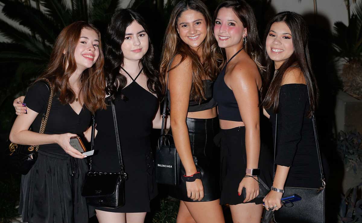 Bárbara Villarreal, Camila Serna, Jazmín Miranda, Ángela Guzmán y Viviana Longoria / Fotos: Daniel Saldívar