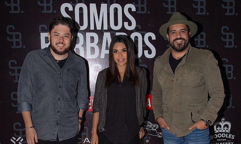 Jesús Sánchez, Jovana Ortiz y Héctor Habid