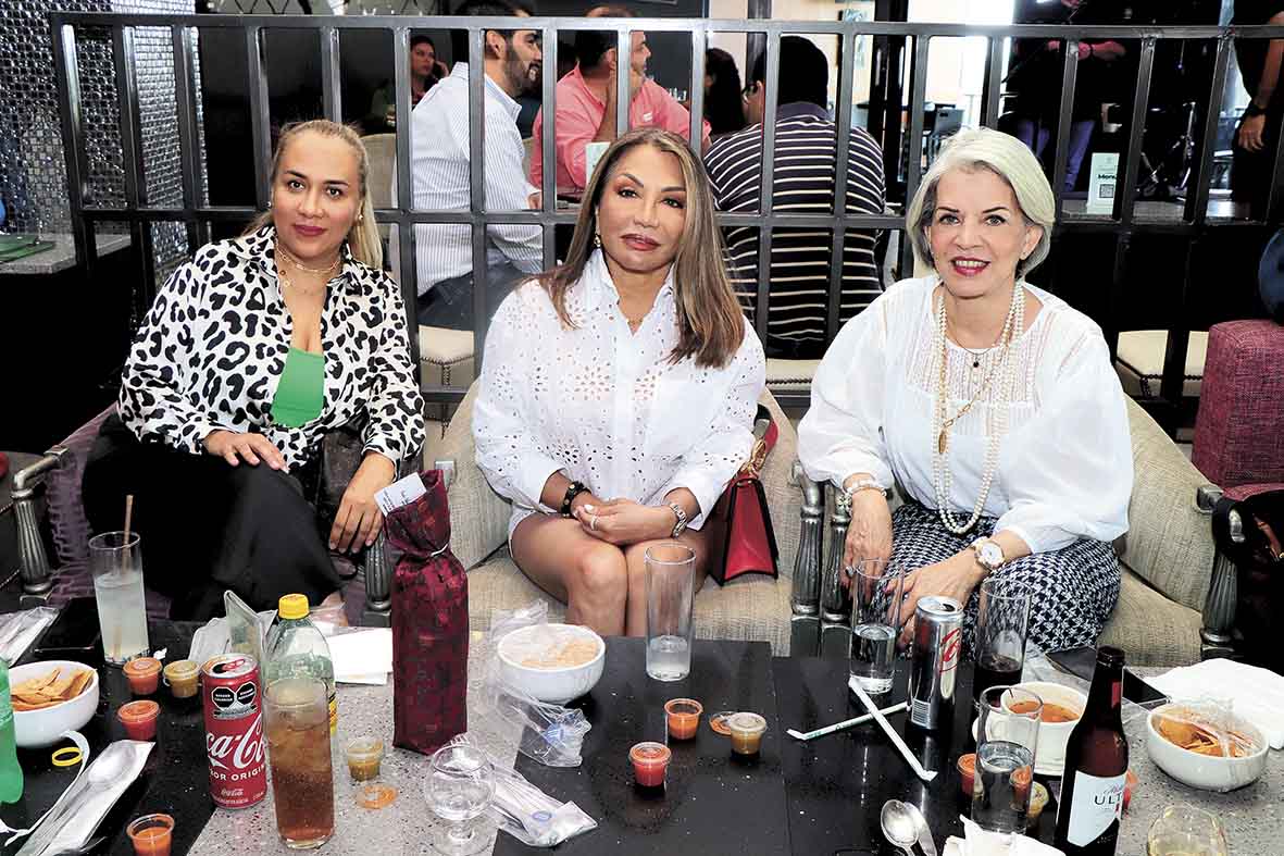 Doris Morales, Raquel Monroy y Lety Terrazas / Fotos: Dennis Hernández