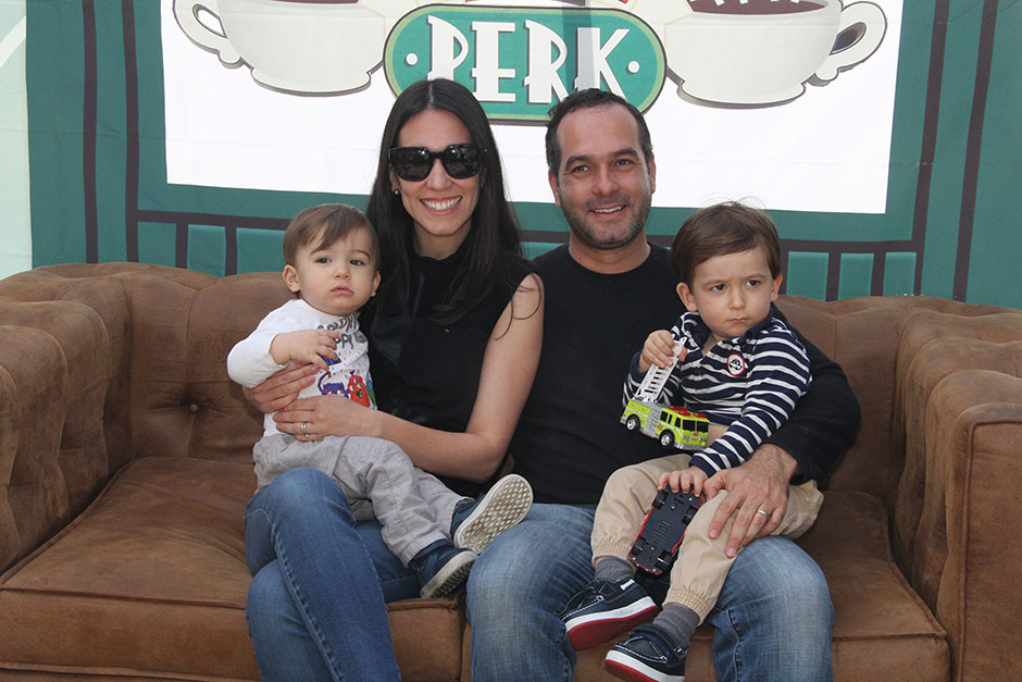 Eva García de Alba, Andrés Etienne, Cristóbal Etienne y Pablo Etienne.