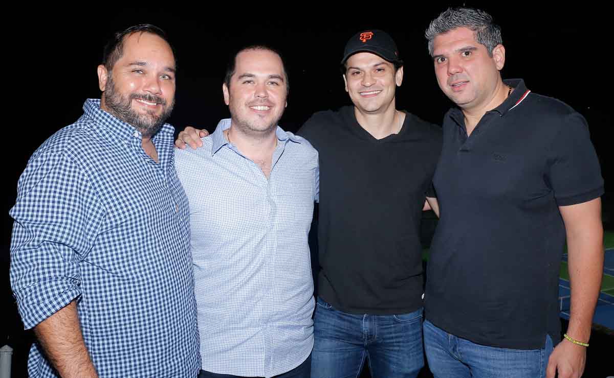 Fernando González, Ricardo González, Jorge Gamboa y Eduardo Treviño / Fotos: Daniel Saldívar