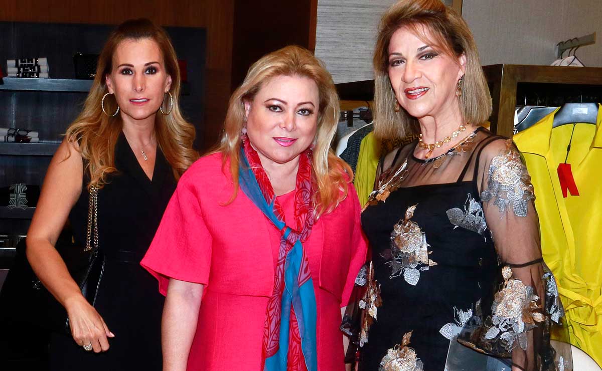 Graciela Tancredi, Marina Benavides y Mina Villarreal de Gustafson / Fotos: Omar Valdez