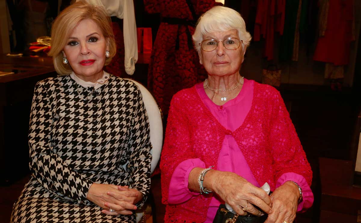 María de Jesús Morales de Garza y Elva Cantú de Gómez Junco / Fotos: Omar Valdez