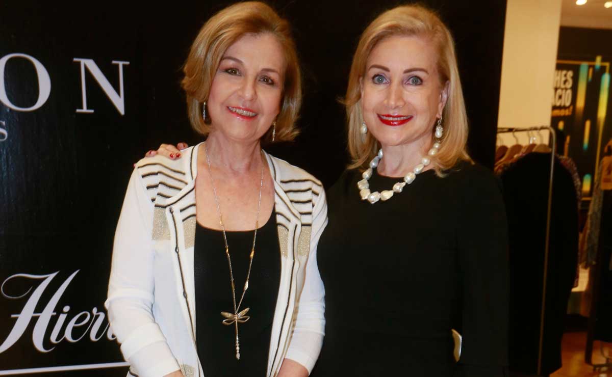 Mariela Coindreau de Canavati  y Margarita de la Maza de Reyes / Fotos: Omar Valdez