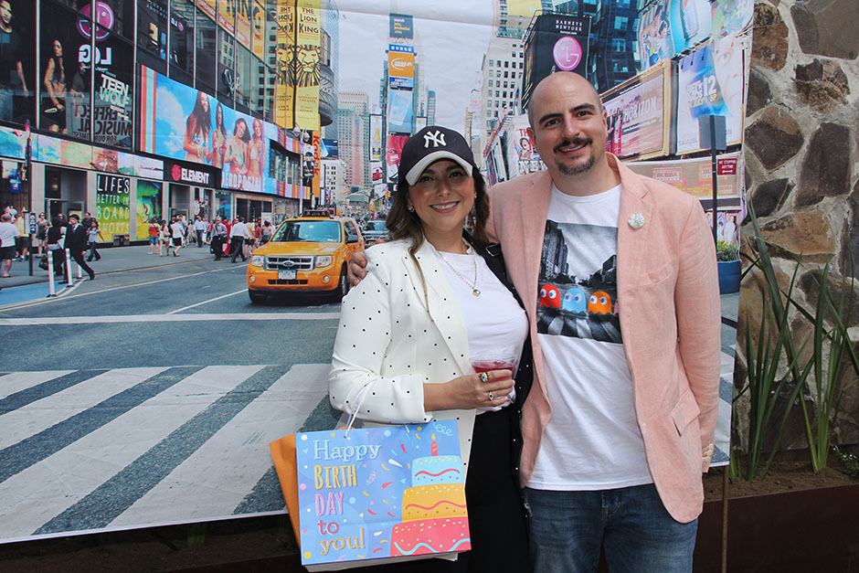 Nelly Esquivias y Guillermo Corona.