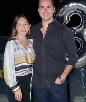 Paulina De la Garza y Jorge Gámez / Fotos: Daniel Saldívar
