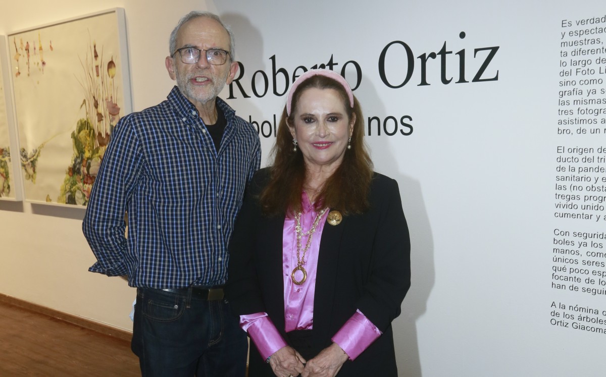 Roberto Ortiz y Elvira Lozano de Todd / Foto: Omar Valdez