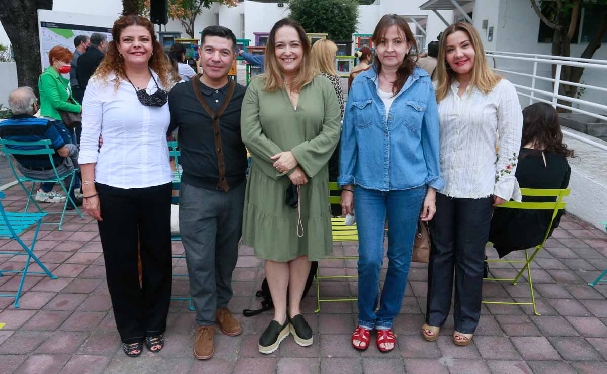 Ross Malerva, Joel Flores, Rosaura Treviño, Roberta Cleontes y Rosy Saldaña / Fotos: Omar Valdez