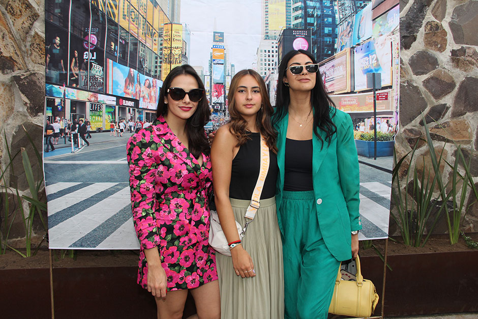 Samantha Rábago, Valeska Chávez y Meli Chávez.
