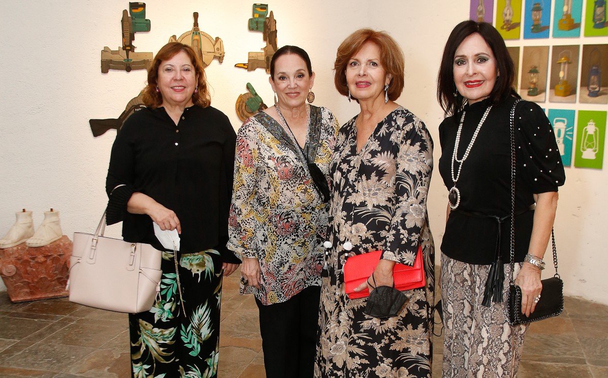 Sylvia Barba, Nora Calderón, Patrica Garza Valero y Margarita G. Berchelmann / Foto: Antonio Mireles