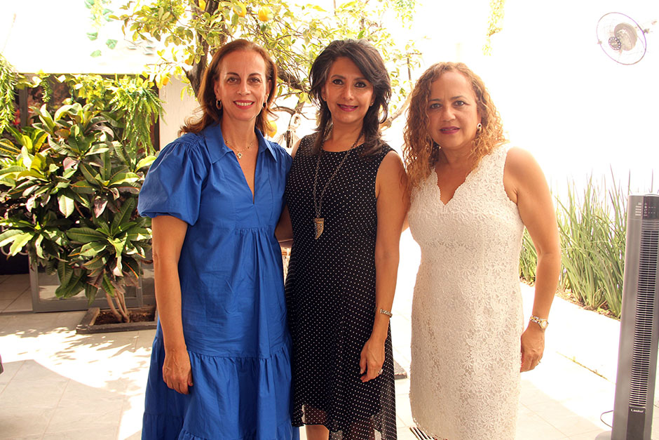 Tette Corichi, Lorena Rodríguez y Minerva Ralís Cumplido.