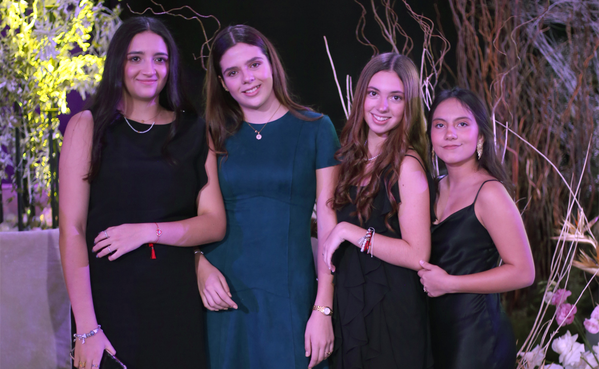 Ale Gutiérrerz, Cori Nava, Begoña Fernández y Alexa de la Tejera. Foto: Aarón Solís