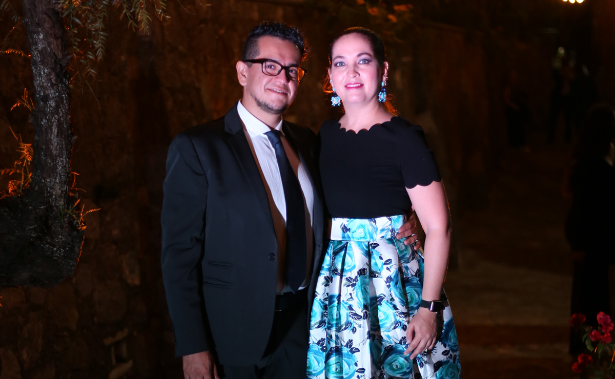 César Romo e Ivon Moreno. Foto: Aarón Solís