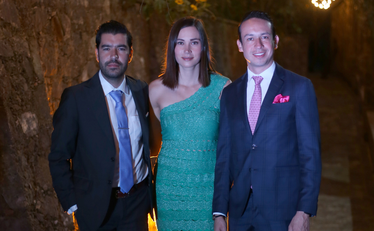 Fernando Portillo, Rebeca Núñez y Ricardo Pacheco. Foto: Aarón Solís