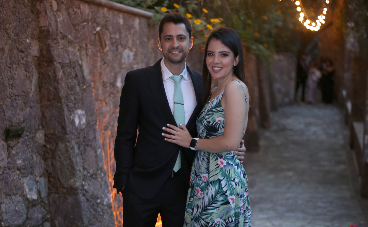 Gerardo Moreno y Luza Carrillo. Foto: Aarón Solís