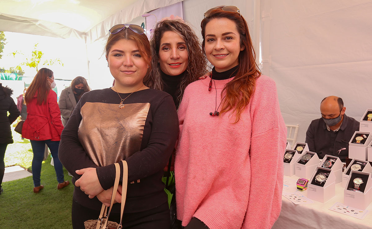 ANA HERNÁNDEZ, MARIAN MONROY Y SHATAL OROZCO