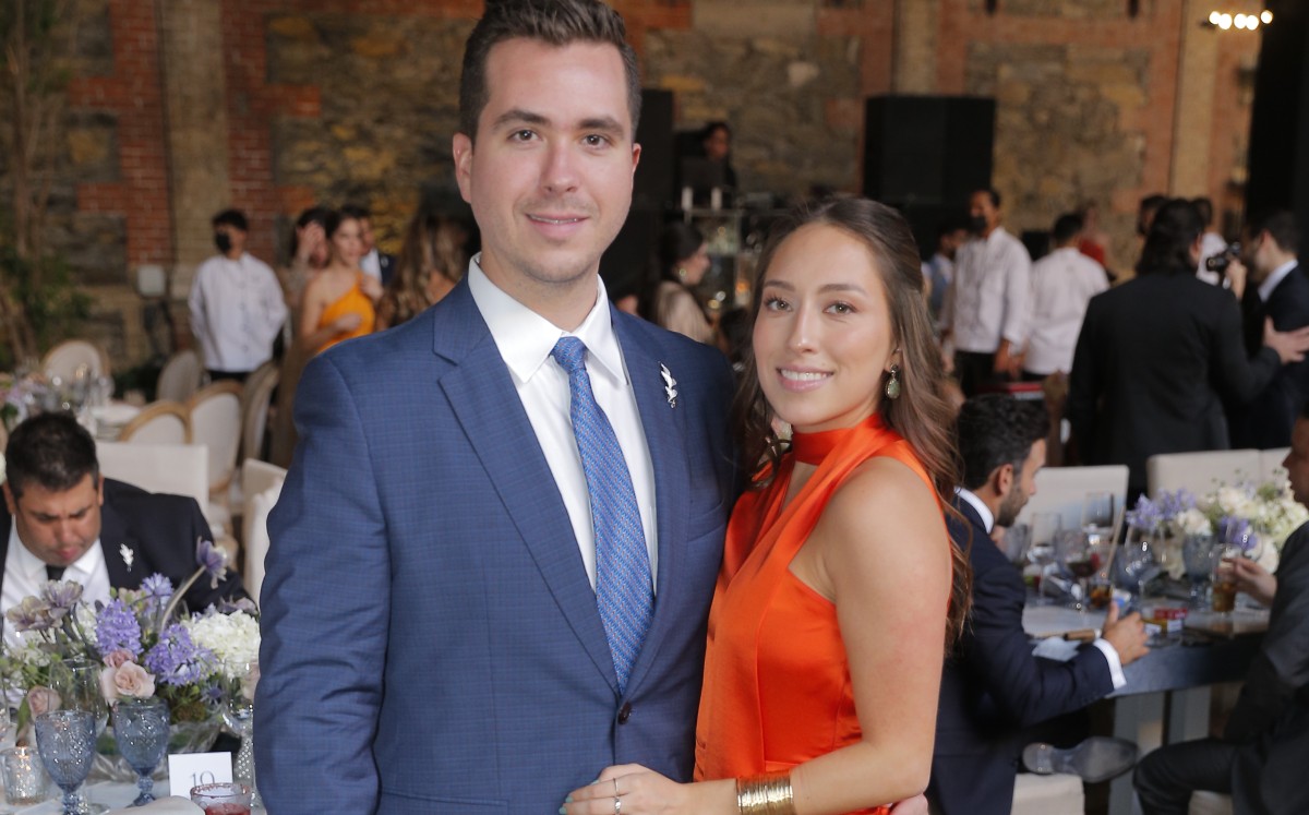 Jorge Gámez y Paulina de la Garza. FOTO: DANIEL SALDÍVAR