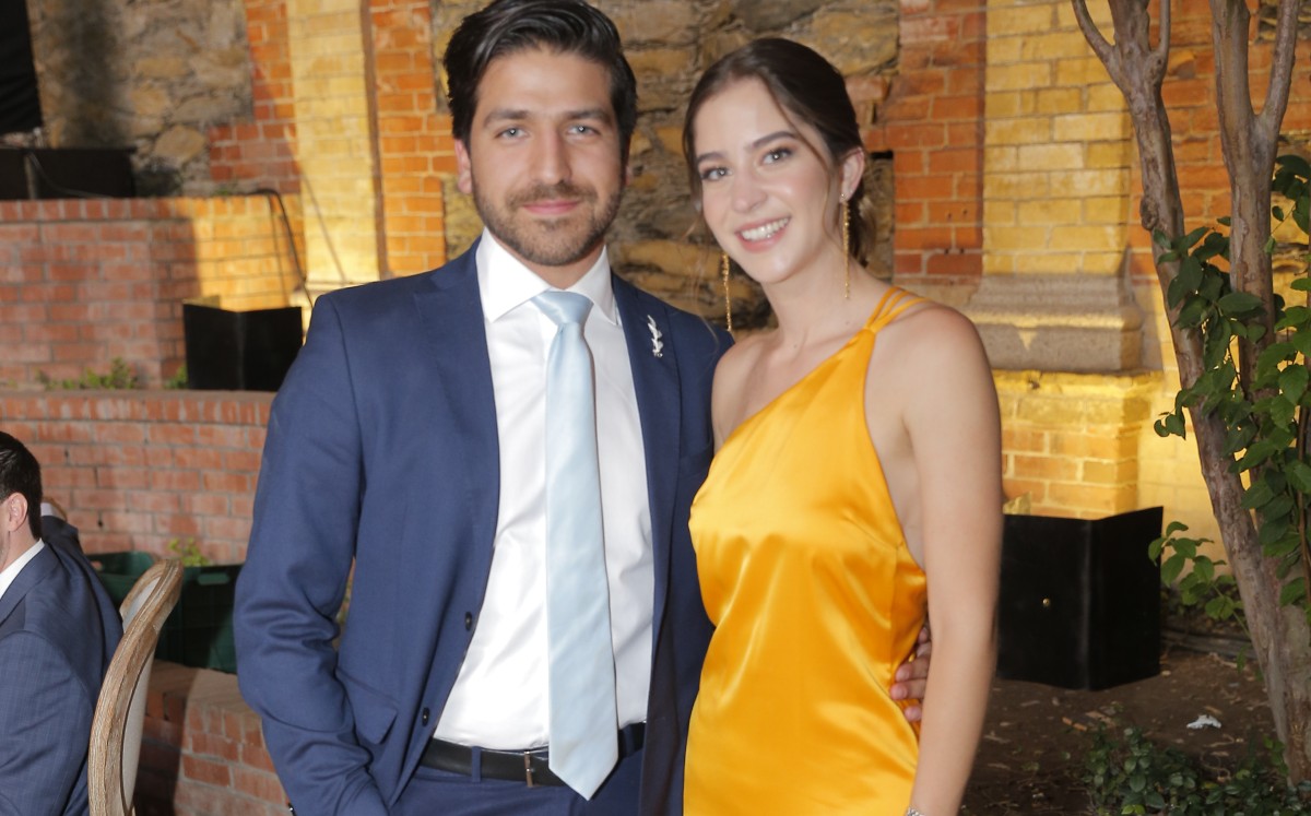 Bernardo Elizondo y Mariana de la Maza. FOTO: DANIEL SALDÍVAR