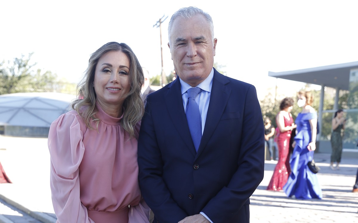 Susana de Almaguer y Víctor Almaguer. FOTO: DANIEL SALDÍVAR