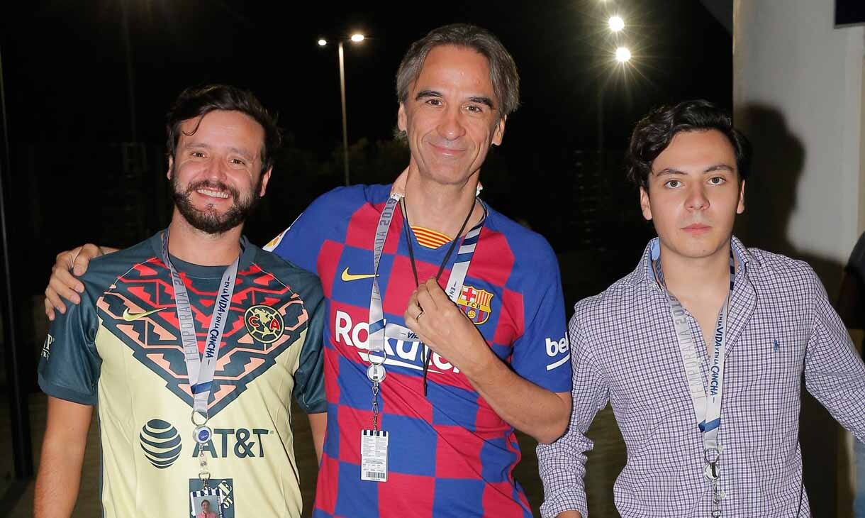 Andonie Urciaga, Luis Azcárraga y Fidel Gracida
