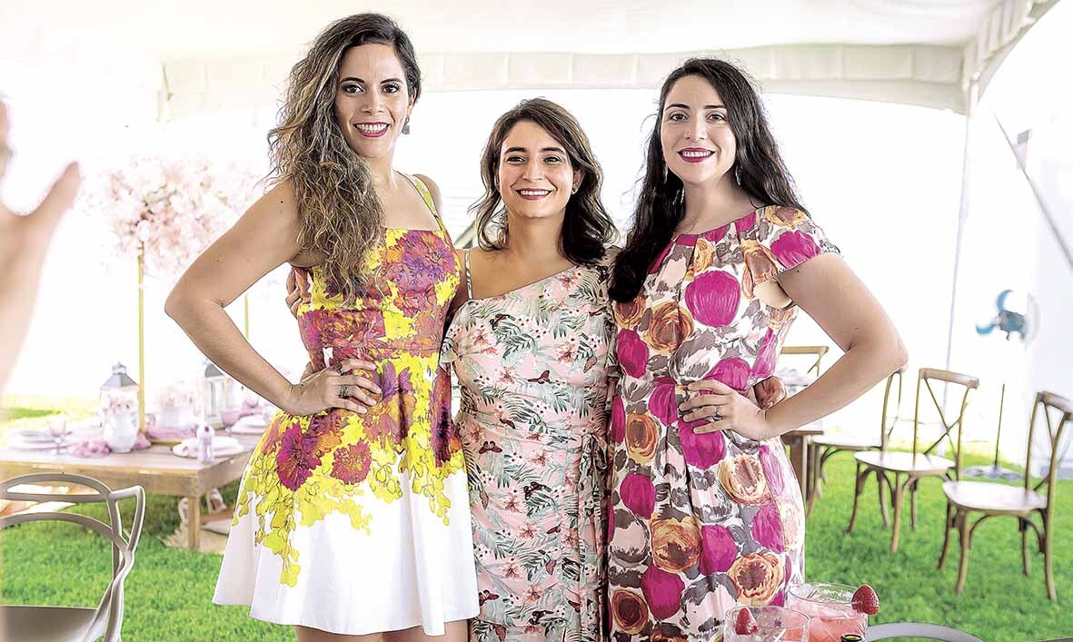 Gaby Gutiérrez, Carolina Salmán y Paty Gutiérrez / Fotos: Rubén Hernández