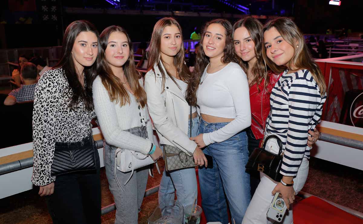 Ana Quiroga, Mariana Jiménez, Daniela Clariond, Daniela Baeza, María Inés Cantú y Estefanía Limón / Fotos: Daniel Saldívar