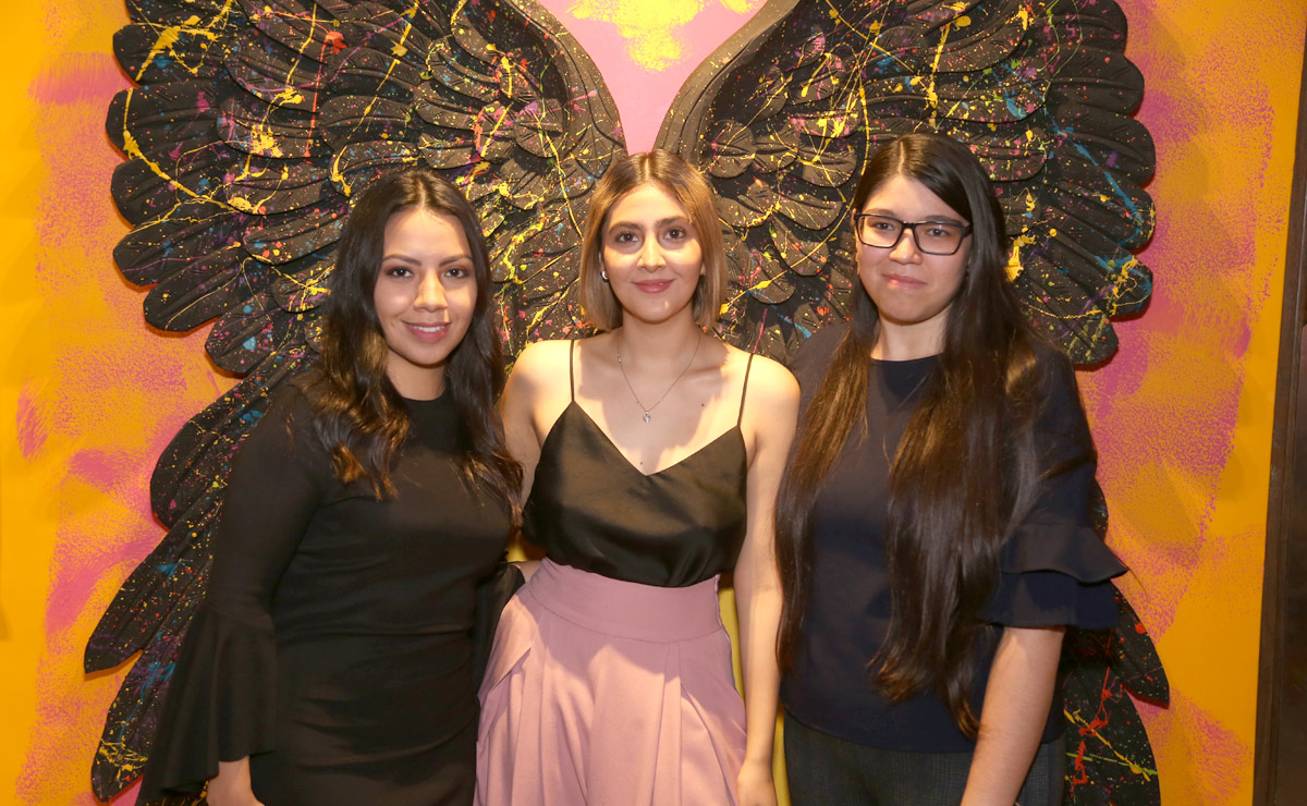 Anahí, Geovanna y Ana