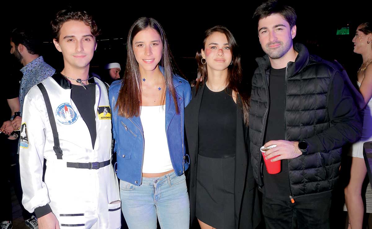 Andrés del Cid, Jessica Barreda, Lucía Isabel y Gabriel Belden / Fotos: Daniel Saldívar
