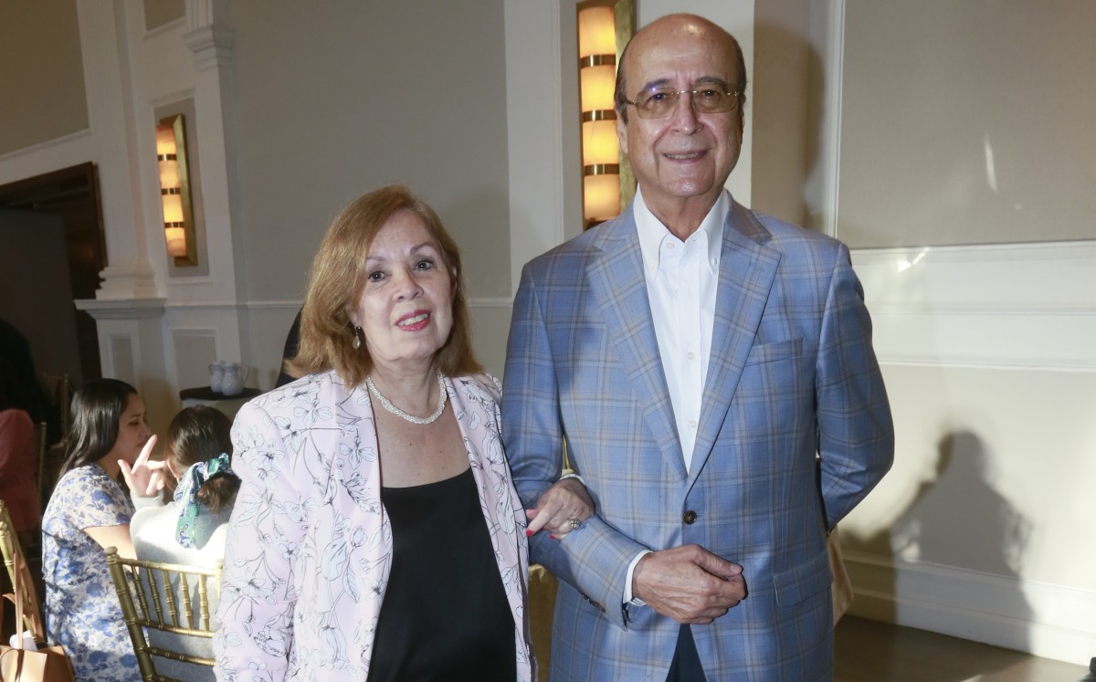 Carmen Odriozola de Mogas y Luis Mogas. FOTO: OMAR VALDEZ