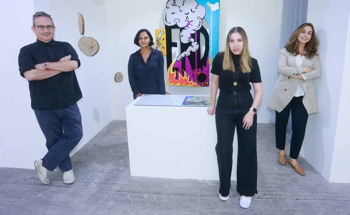 catalina escamilla, Katia zapata, Cindy Fernández y rodrigo odriozola