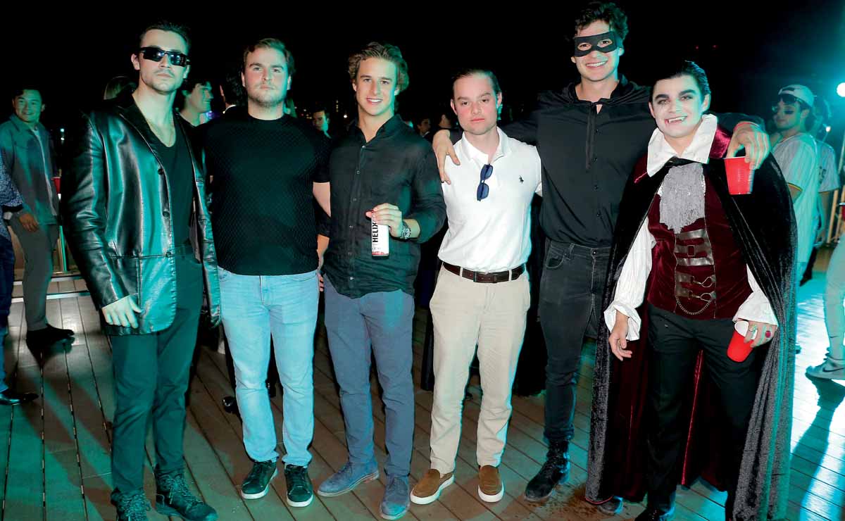 Eugenio Orozco, Juan Carlos Garza, Gabriel Garza, Ernesto Elizondo, Roberto Gallegos y Darío Martínez / Fotos: Daniel Saldívar
