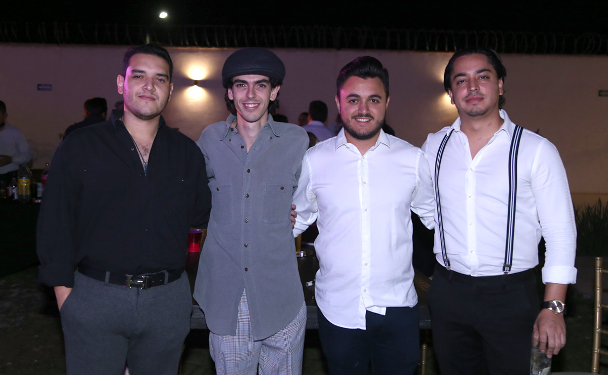 Marcial, Julio, Carlos y Bernardo