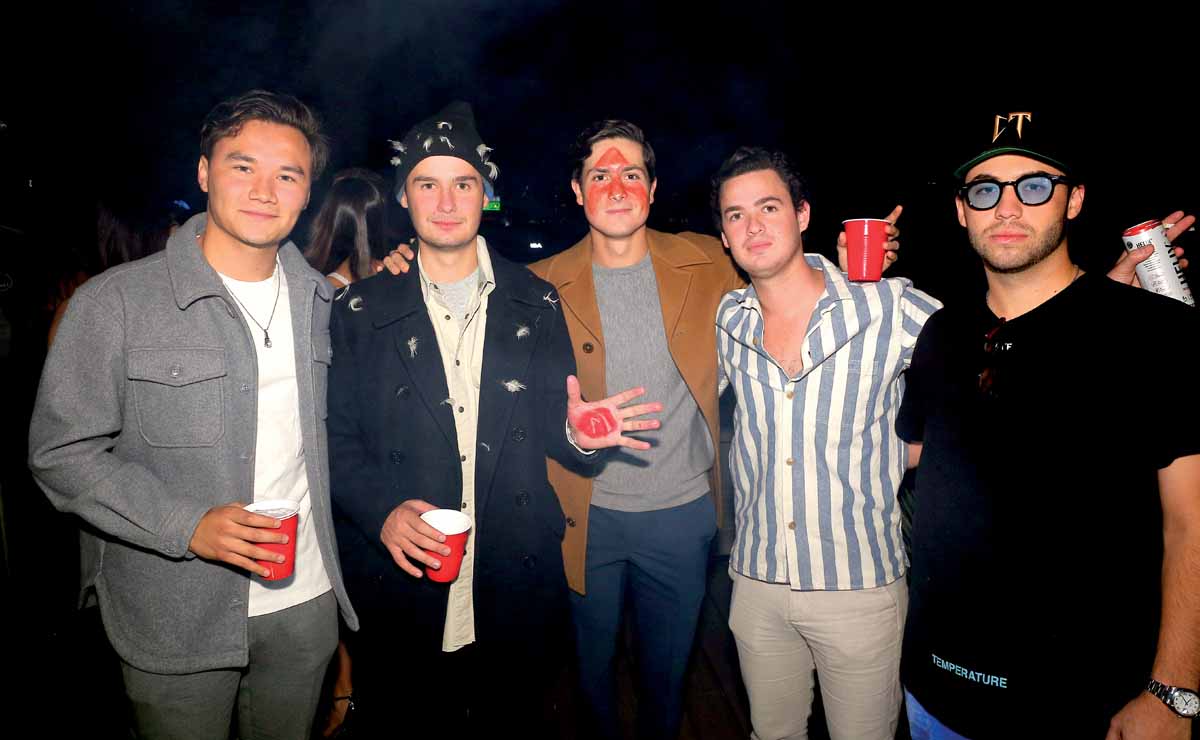 Mario Perales, Rodrigo García, José Vivanco, Santiago Torre y Rodrigo Lozano / Fotos: Daniel Saldívar