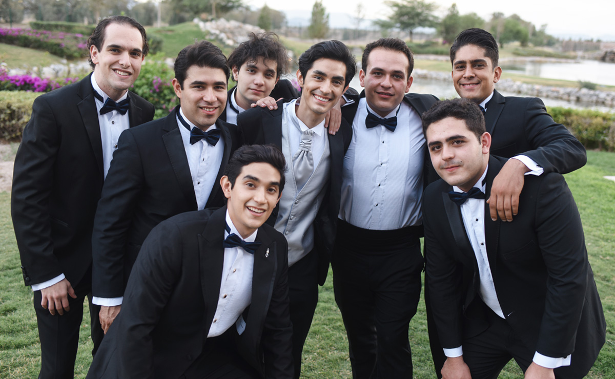 Mejores amigos del novio