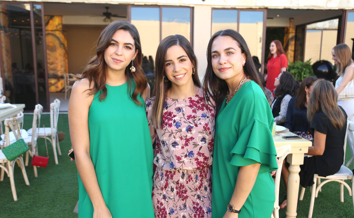 Romina, Nayibe y Samantha