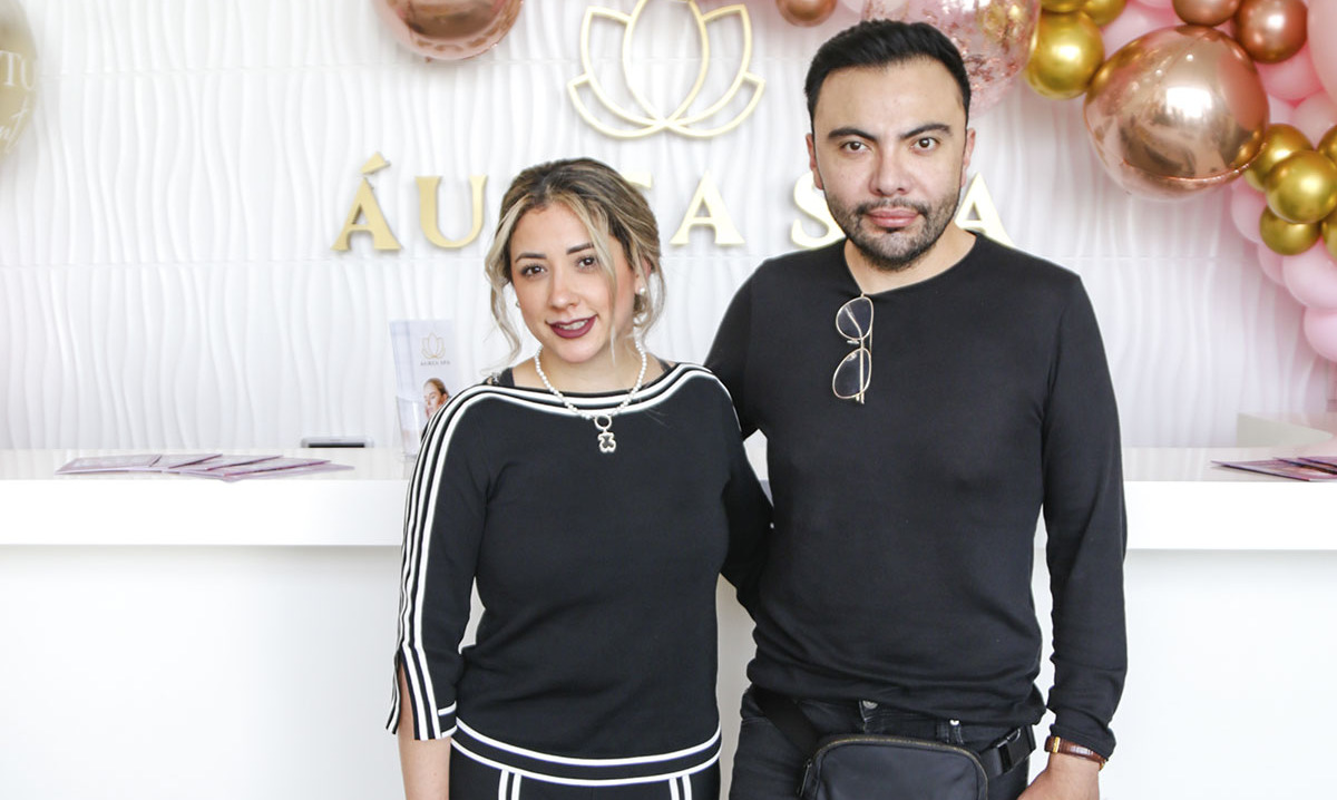 Alejandra Flores y Oscar Zamudio
