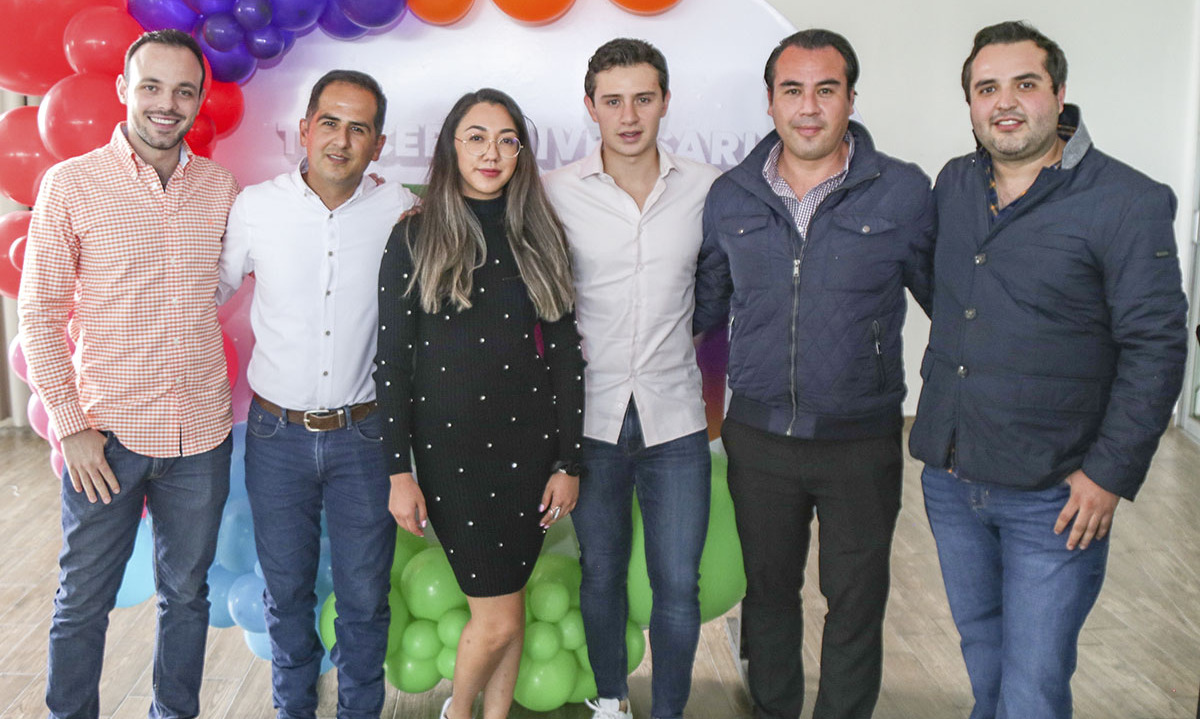 Alfredo Kuri, Rodrigo Luna, María José Gil, Sebastián Ogando y Ulises Arellano