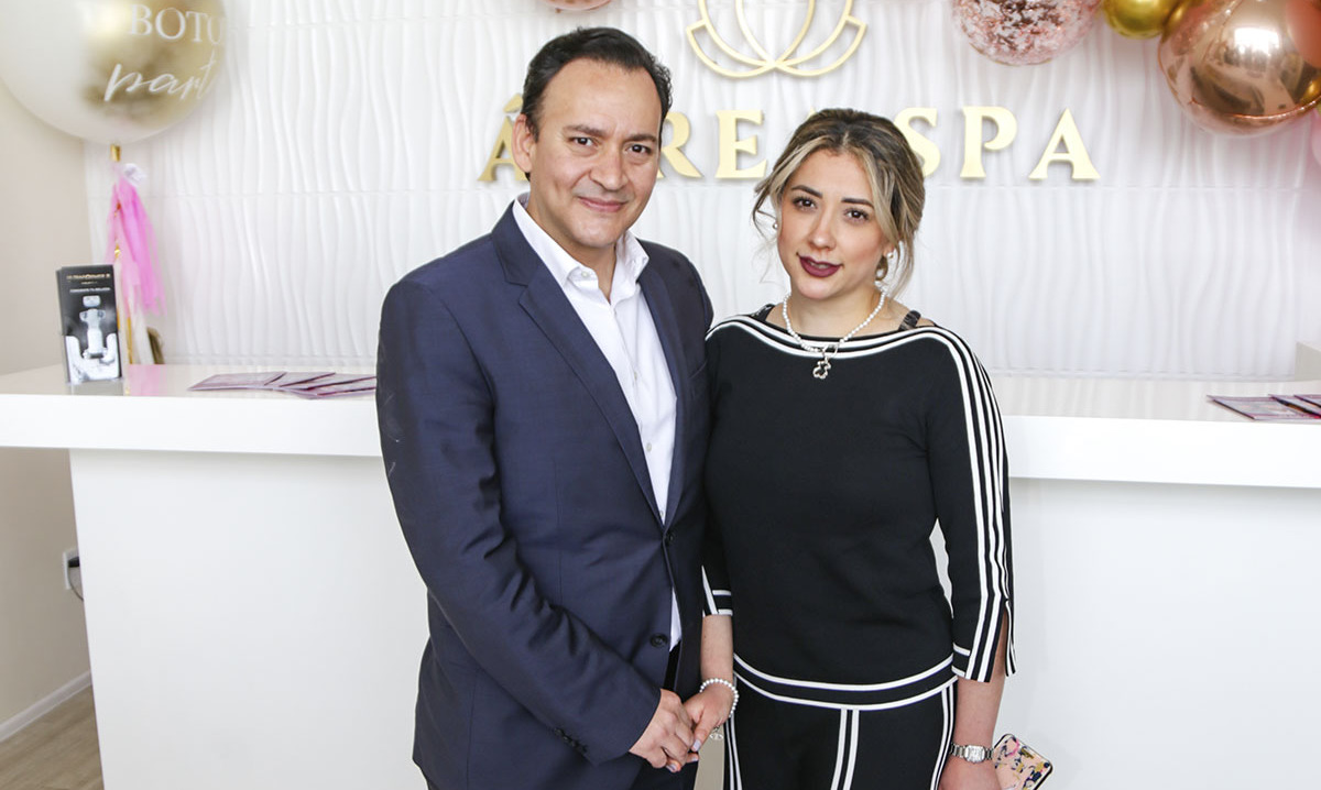 Octavio González y Alejandra Flores
