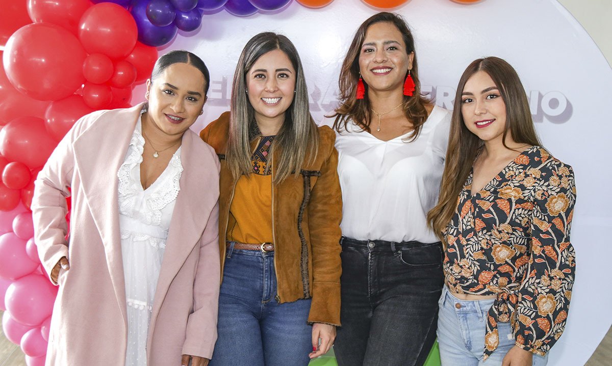 Marleny Sáenz, Ale Pavón, Daniela Cancino y Cecilia San Agustín