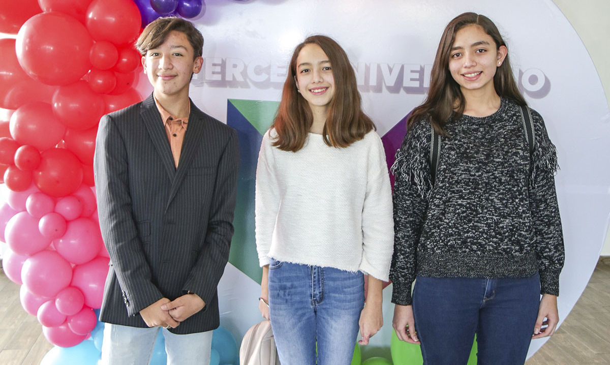 Mauricio López, Camila Fayad y Lilia Fayad