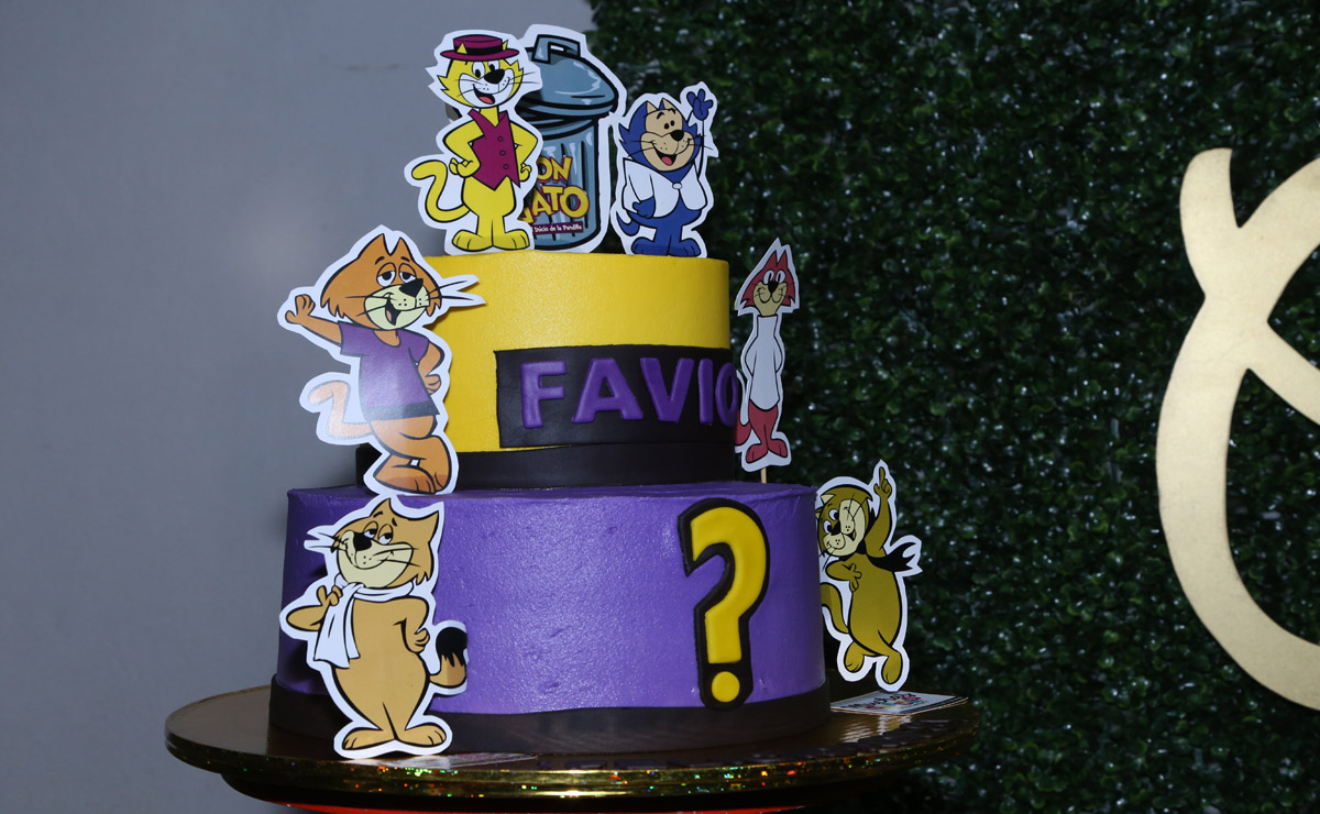 El pastel encantó a los invitados