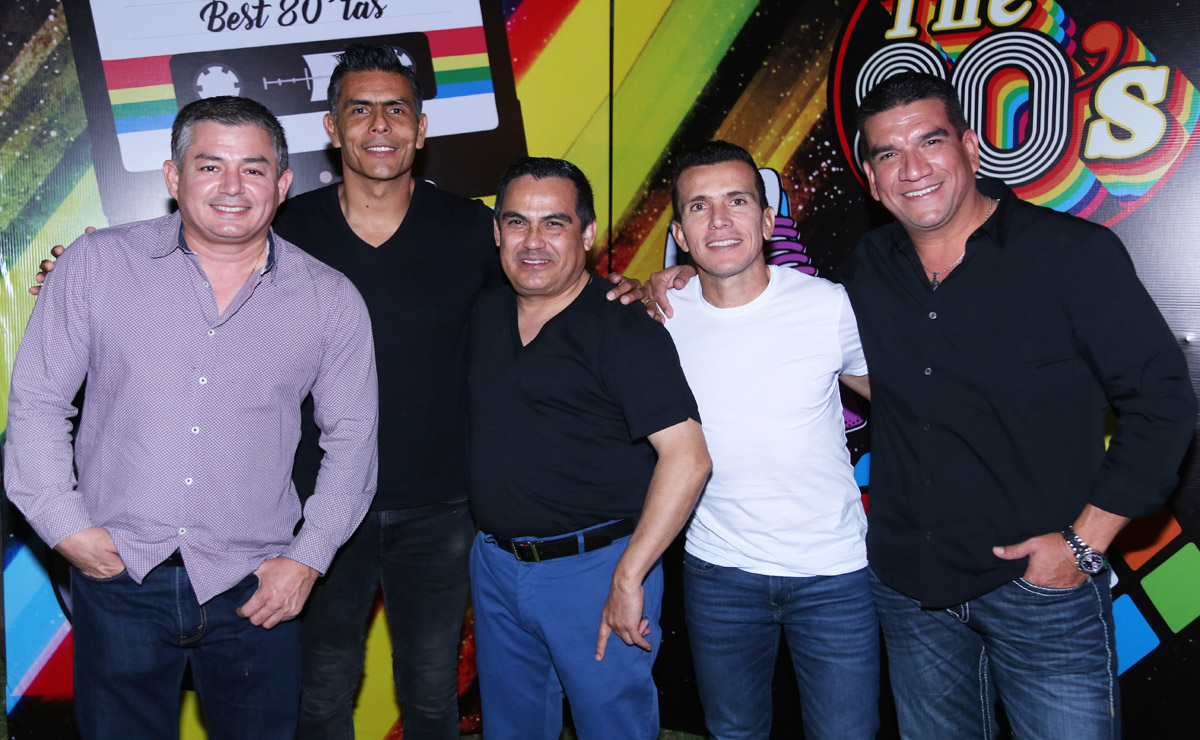 Jacobo, Oswaldo, Víctor, Chato y Raúl