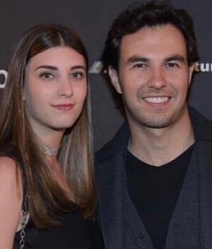 Carola Martínez felicita a Checo Pérez por su triunfo en el GP de México. (Foto: Instagram).