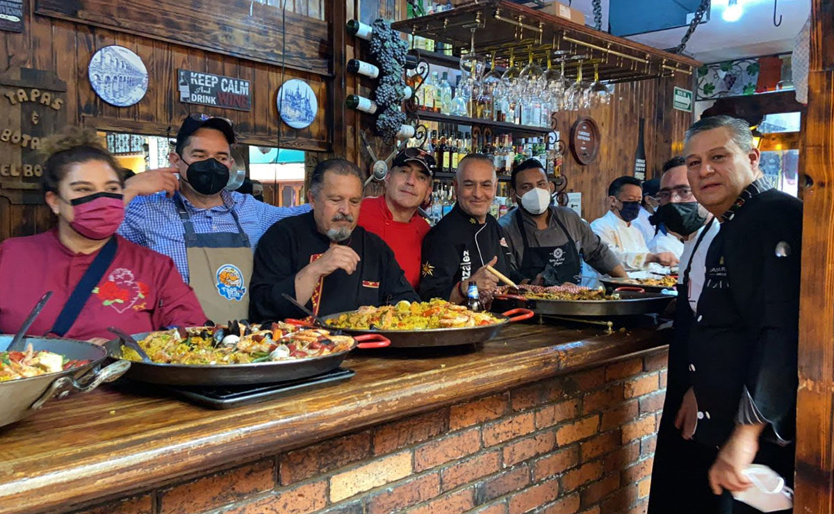 Invitados a la cocina española
