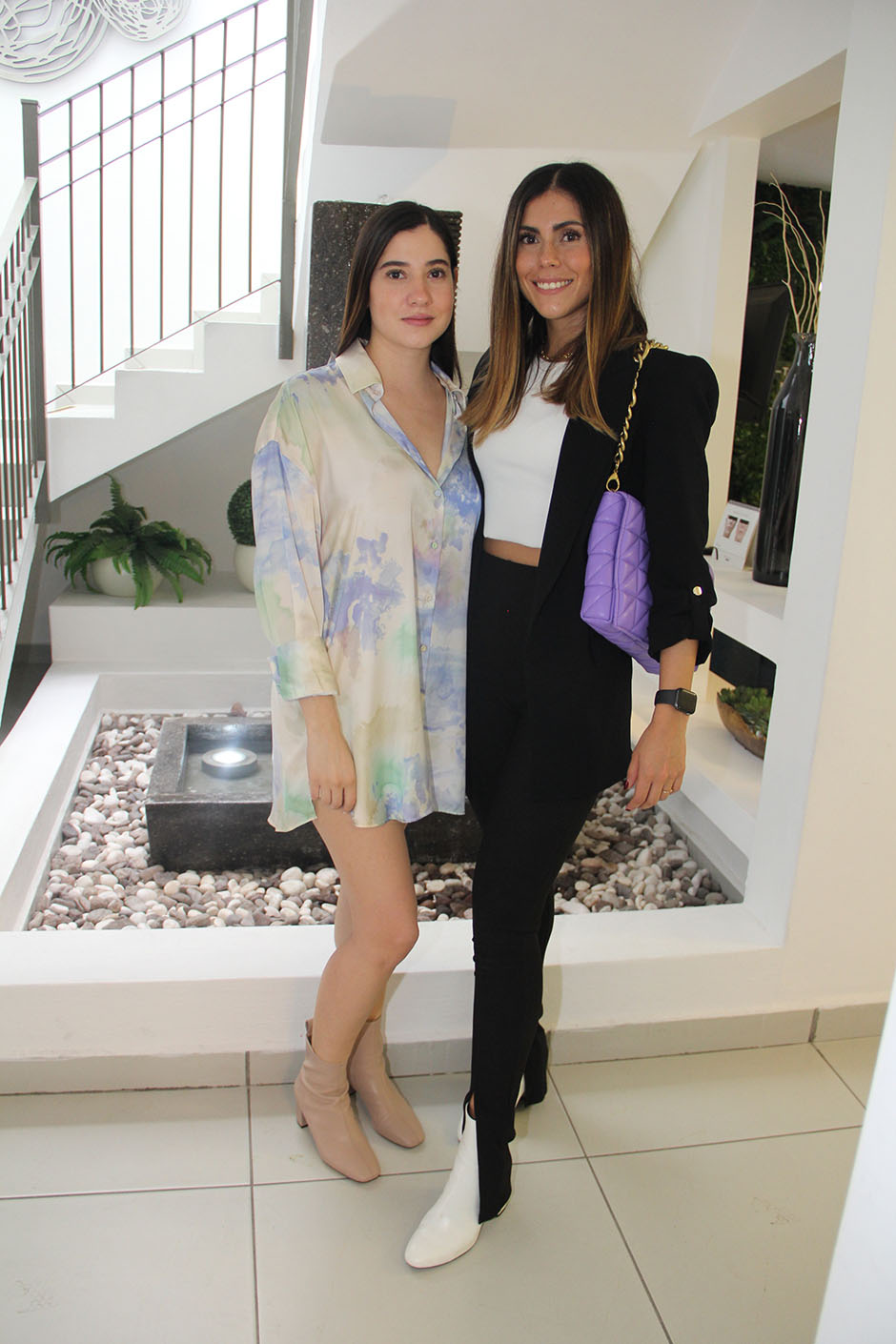 Andrea Coronado y Pamela Salinas