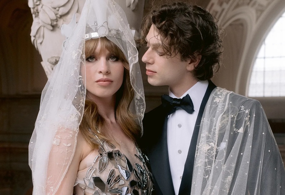 Ivy Getty, la billonaria heredera, se casó con un vestido ¡de vidrio! (Foto: Instagram)