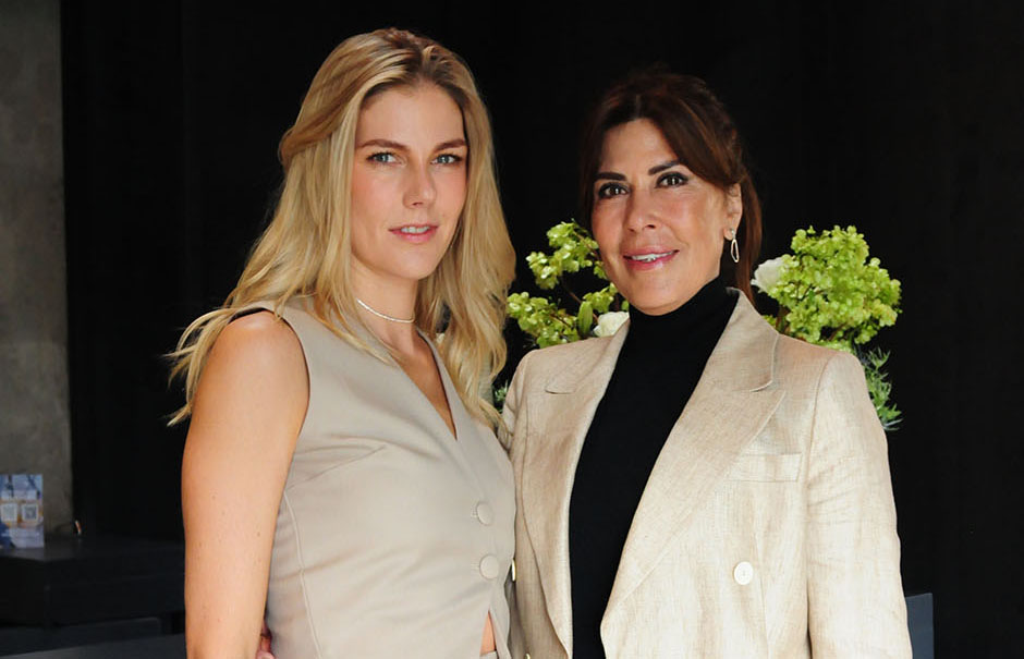 Stefanie Hinrichsen y Graciela Iglesias.