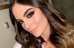 Ximena Navarrete muestra el avance de embarazo de 35 semanas. (Foto: Instagram).