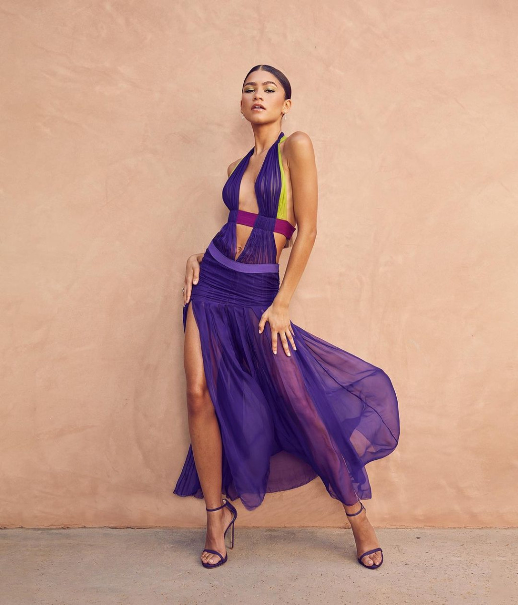 Zendaya homenajeó a Beyoncé con este vestido en los Bet Awards 2021. (Foto: Instagram).